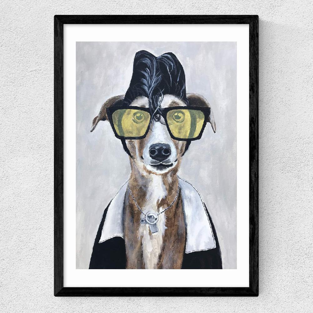 East End Prints Greyhound Rock