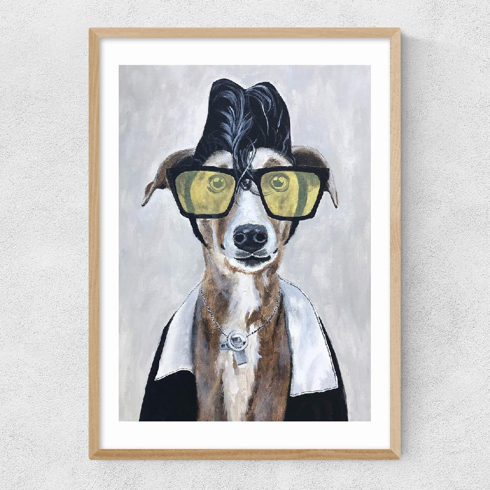 East End Prints Greyhound Rock