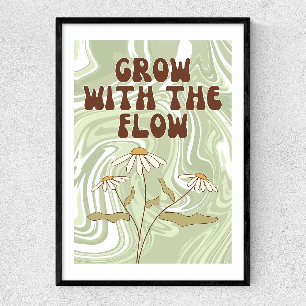 east end prints Grow with the Flow