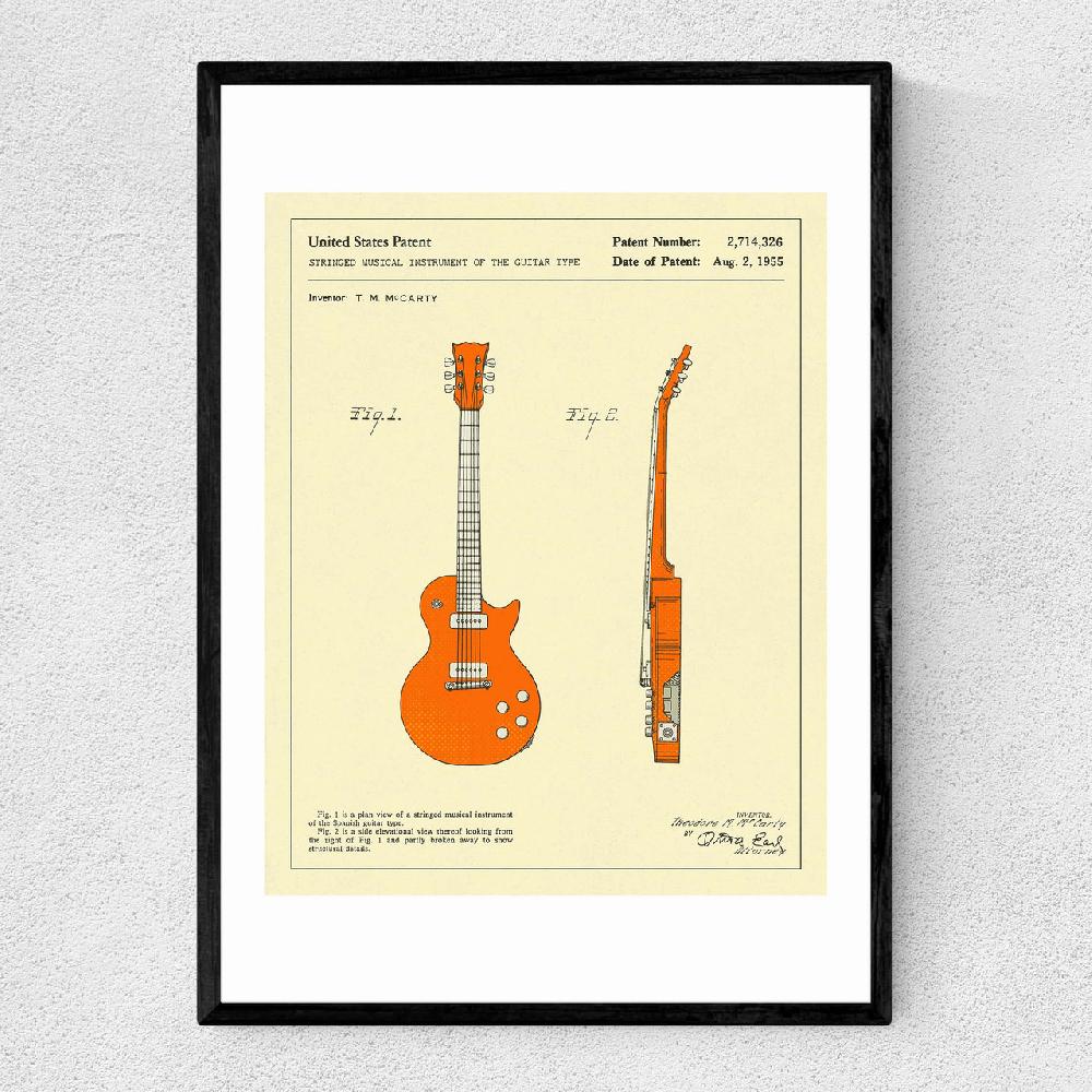 east end prints Guitar 2