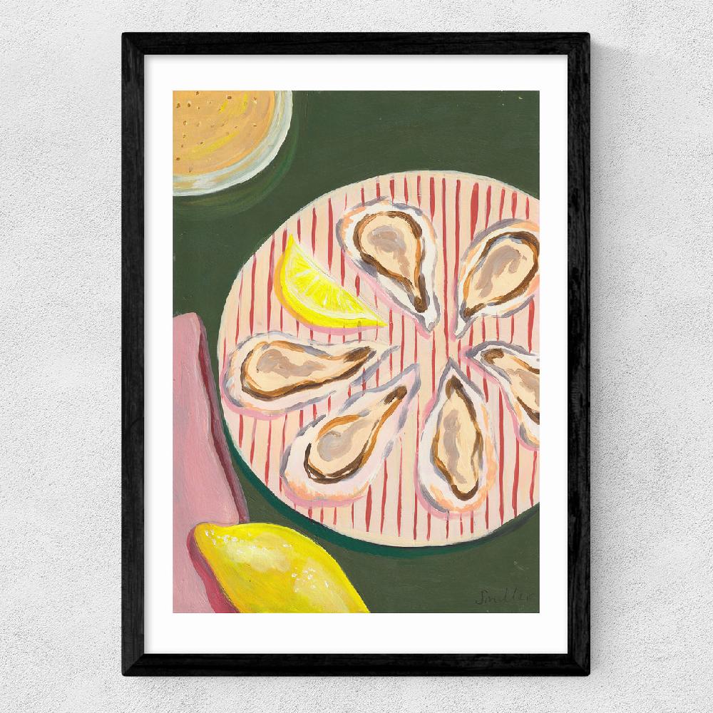 East End Prints Half A Dozen Oysters