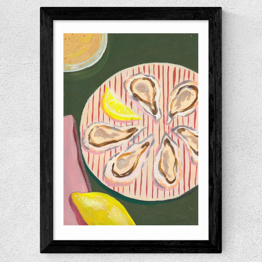 East End Prints Half A Dozen Oysters