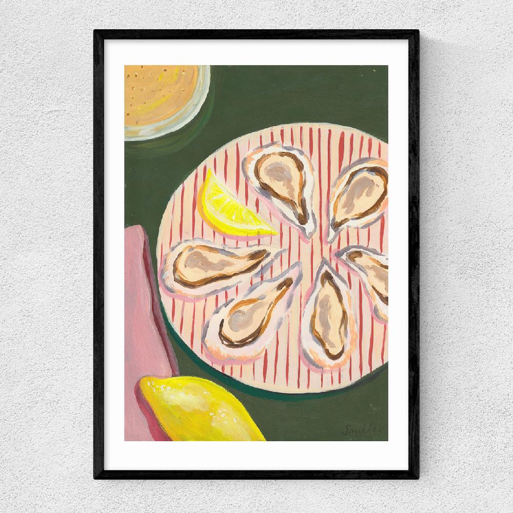 east end prints Half a Dozen Oysters