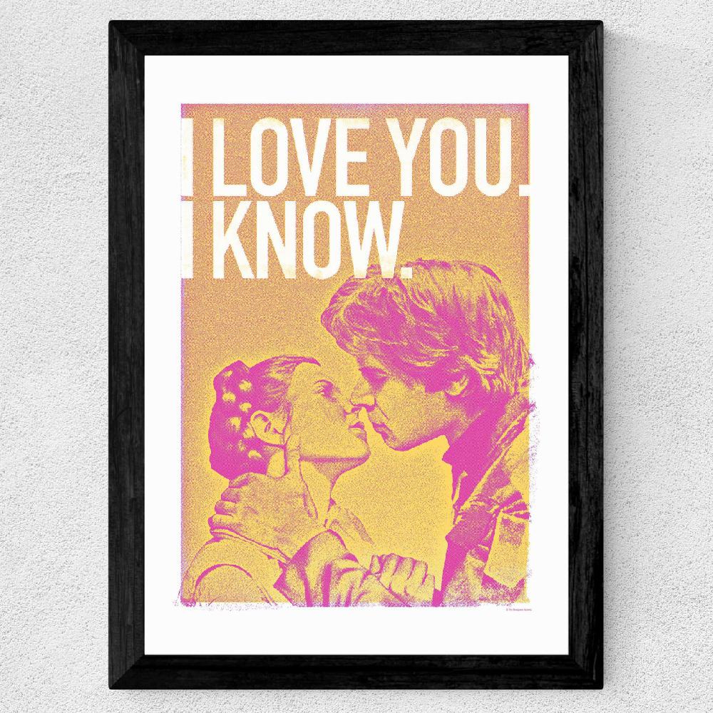 East End Prints Han And Leia - Star Wars