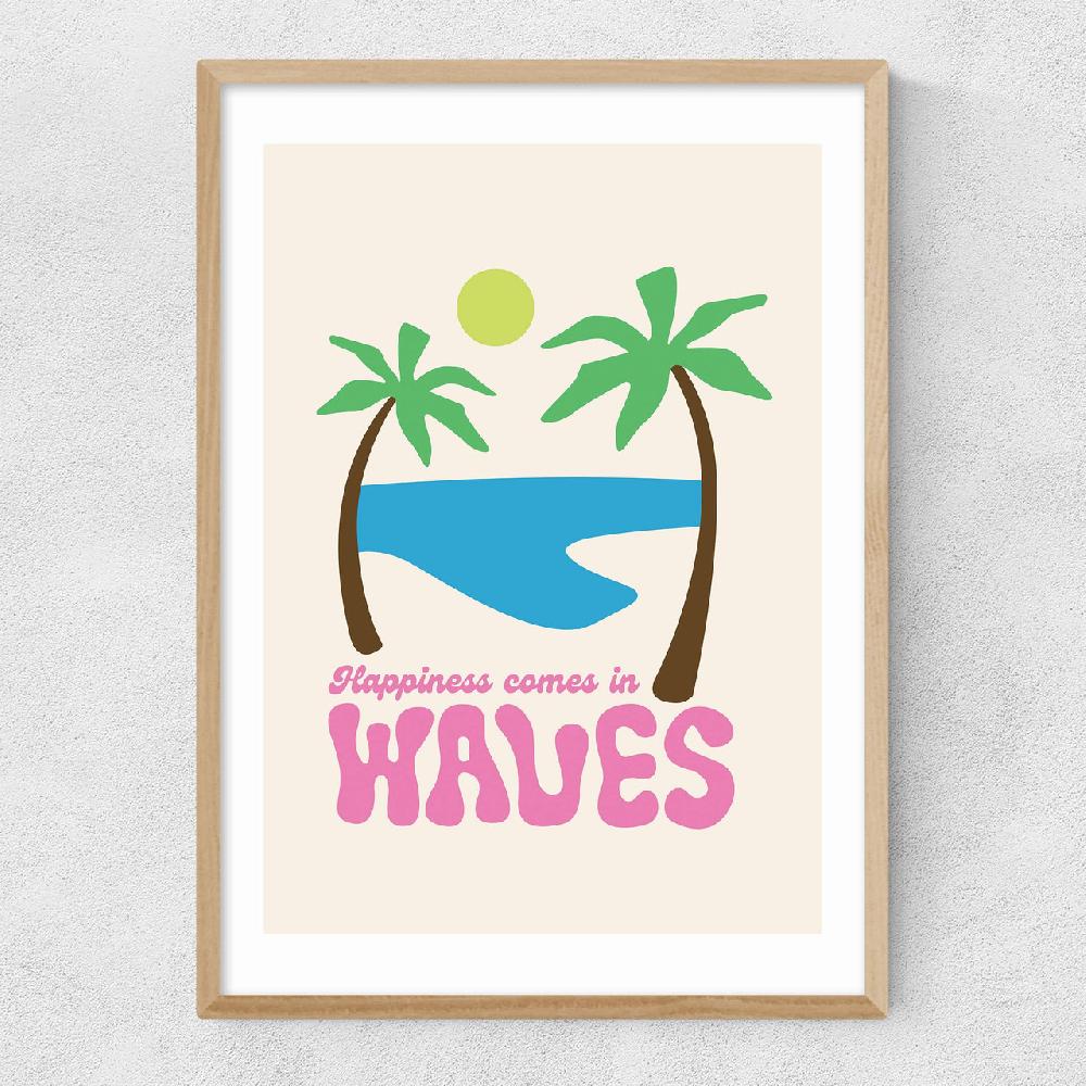 East End Prints Happiness By The Violet Eclectic