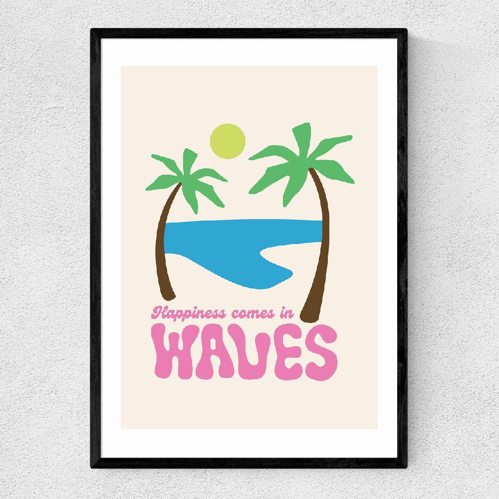 east end prints Happiness by The Violet Eclectic