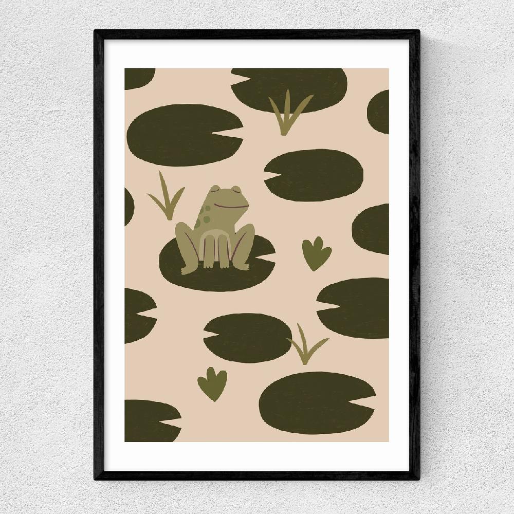 east end prints Happy Frog