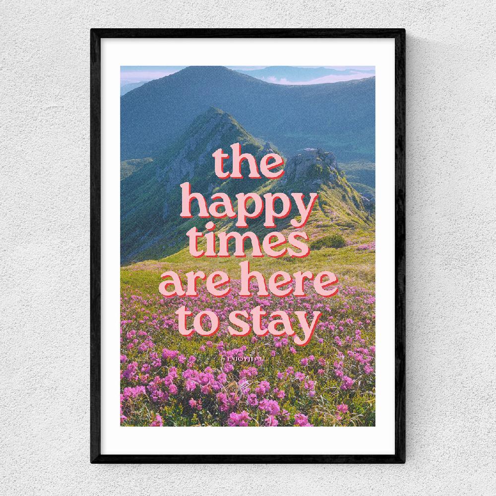 east end prints Happy Times