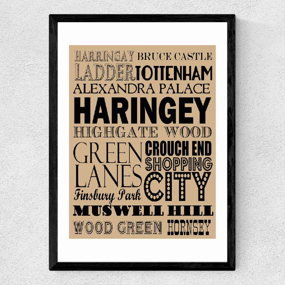 East End Prints Haringey Bus Roll
