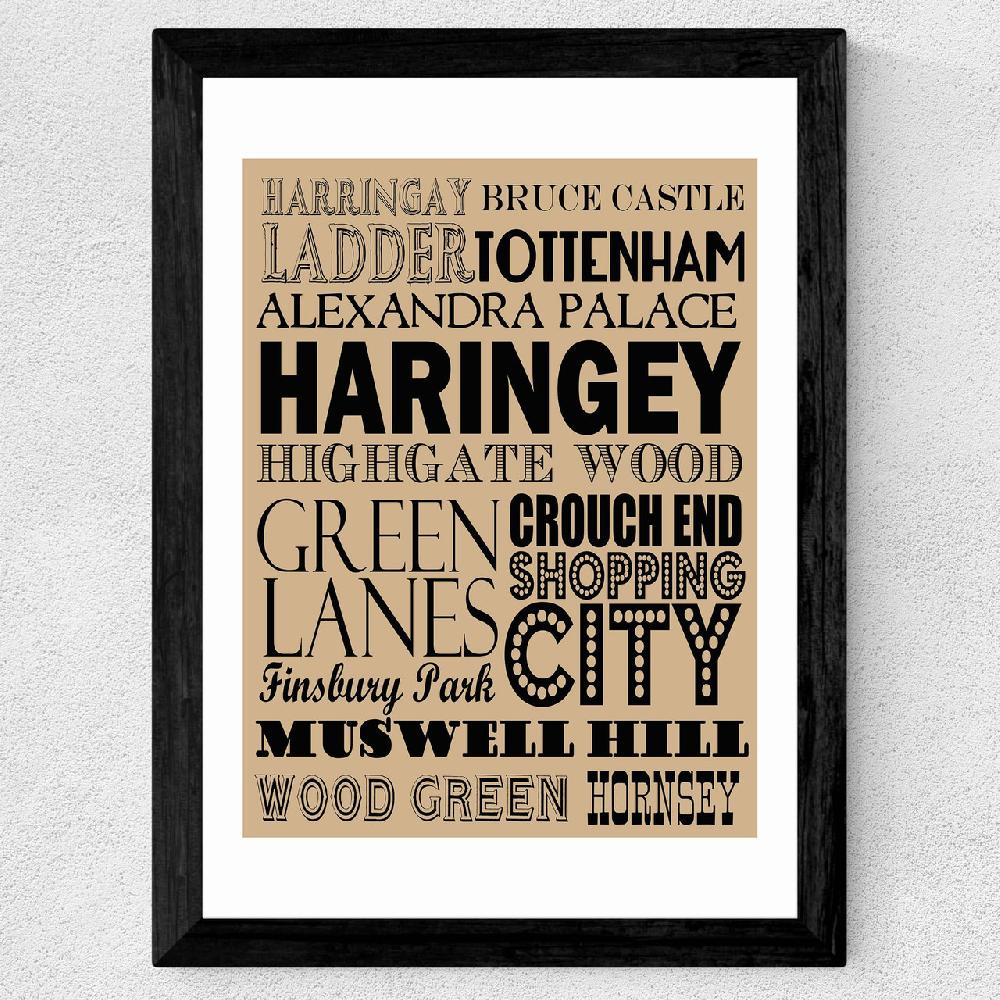 East End Prints Haringey Bus Roll