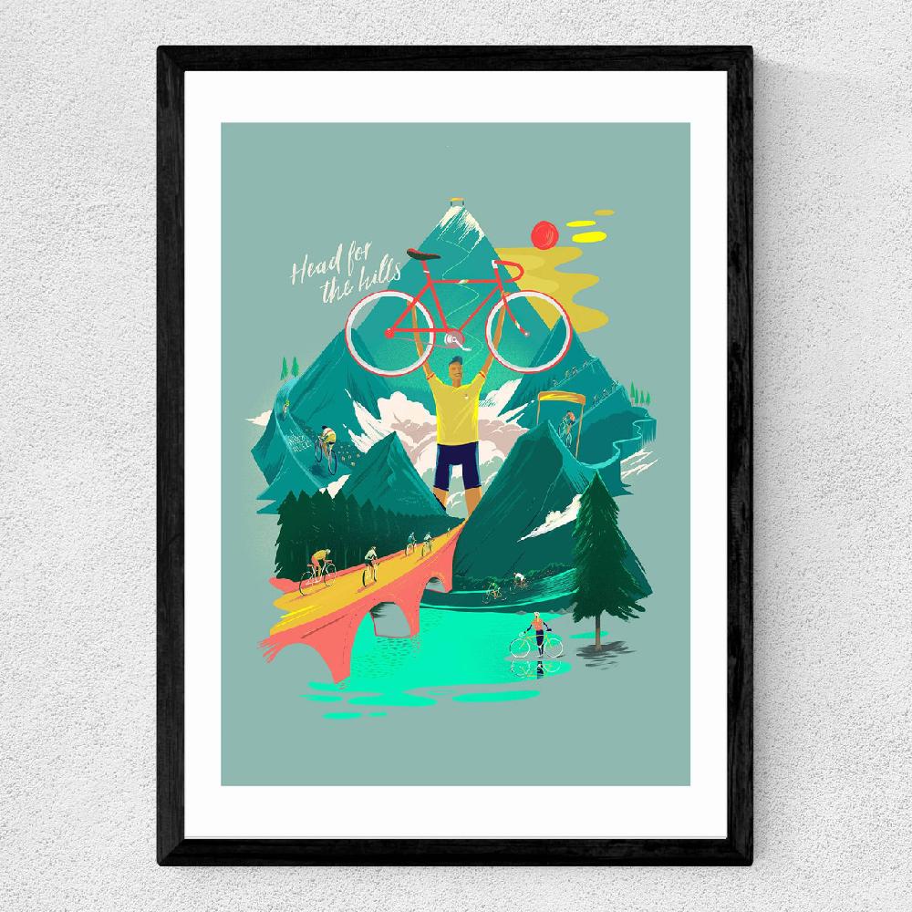 East End Prints Head For The Hills