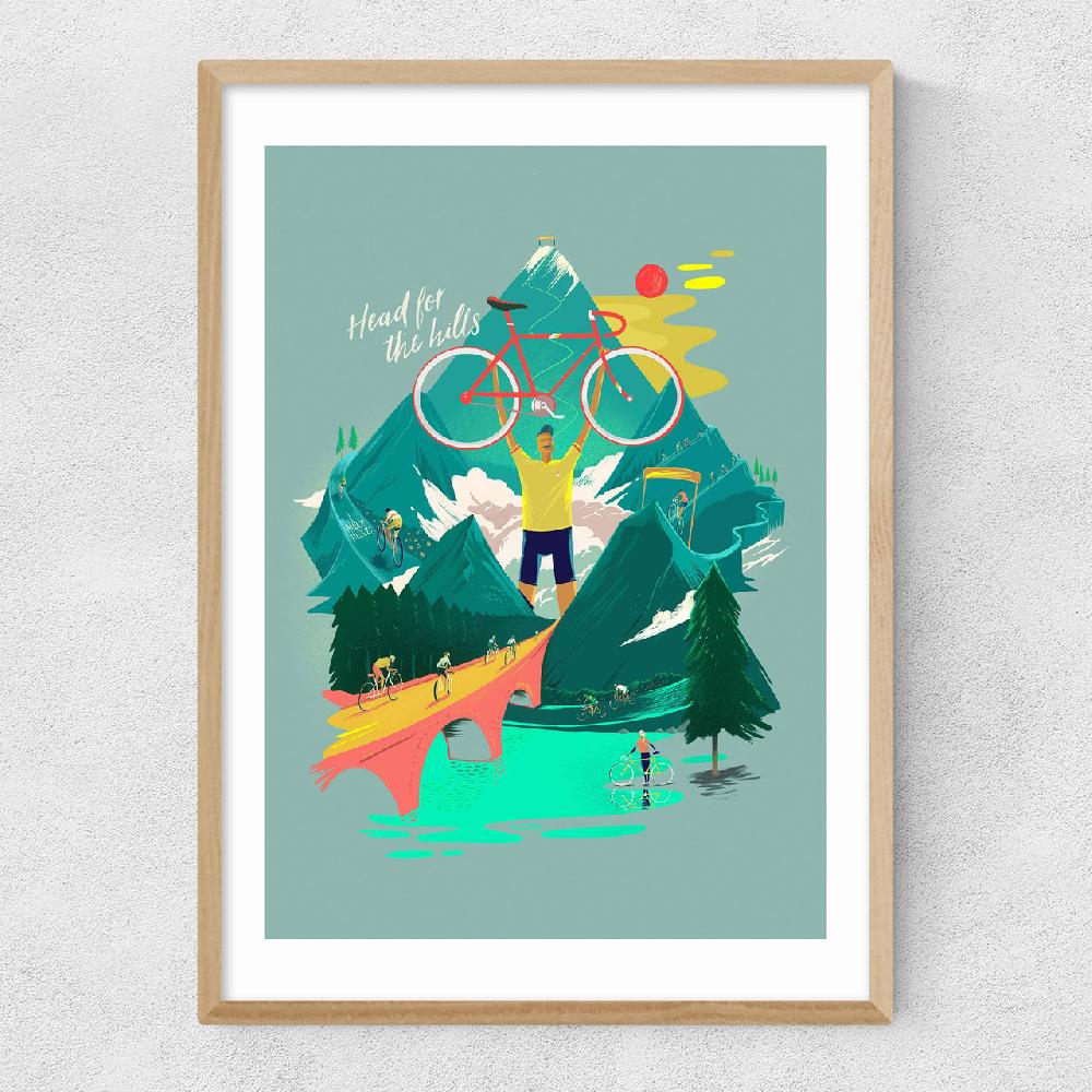 East End Prints Head For The Hills