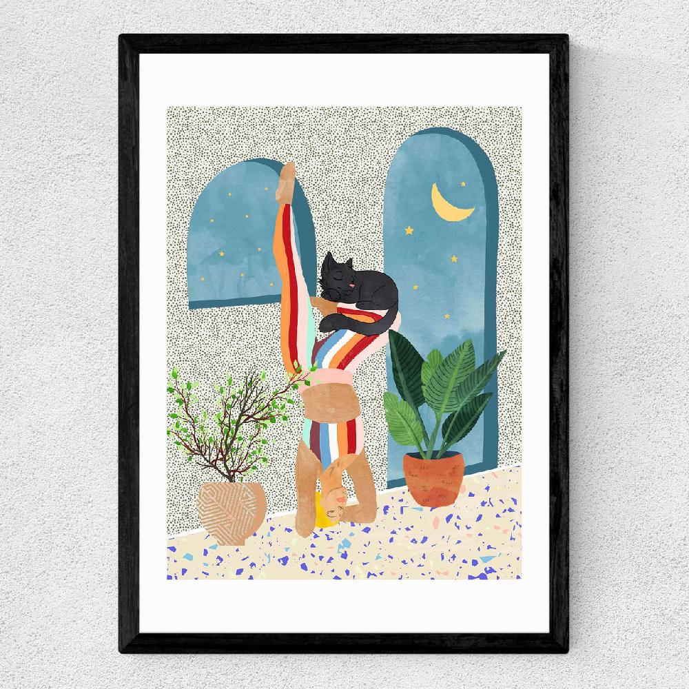 East End Prints Headstand