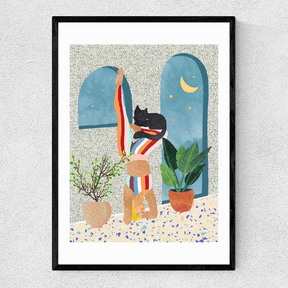 east end prints Headstand