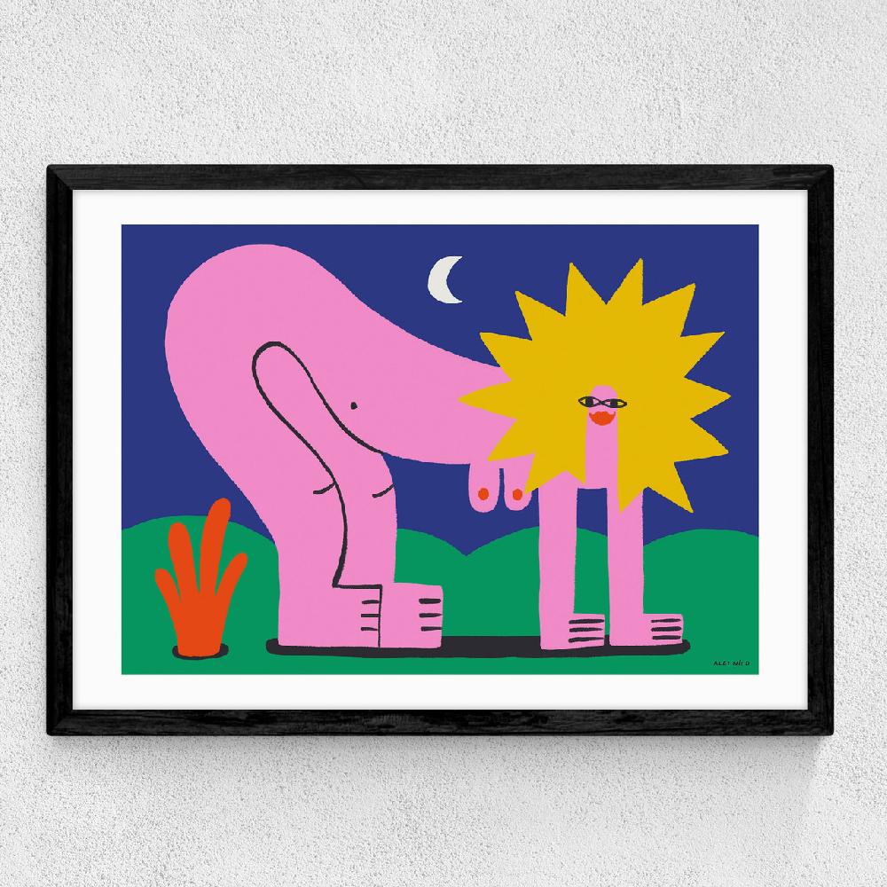 East End Prints Hear Me Roar