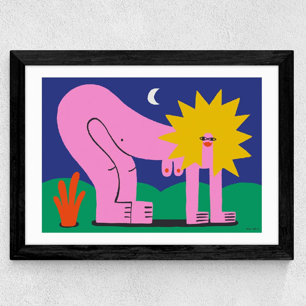 East End Prints Hear Me Roar