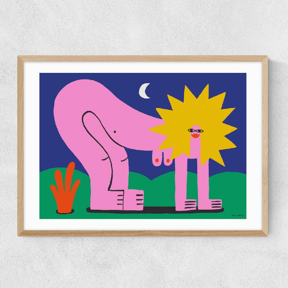 East End Prints Hear Me Roar