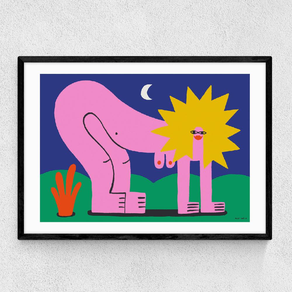 east end prints Hear Me Roar