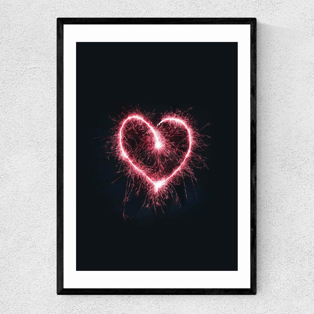 east end prints Hearts on Fire
