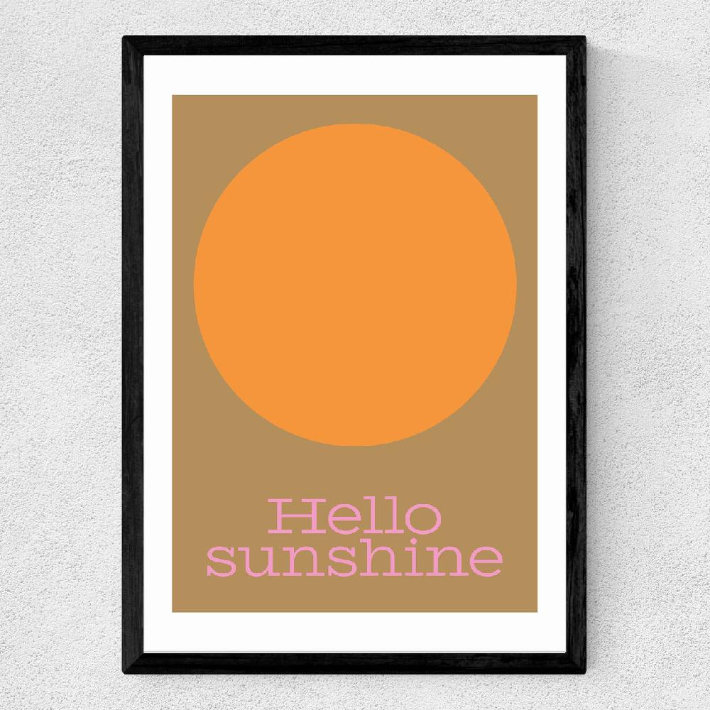 East End Prints Hello Sunshine