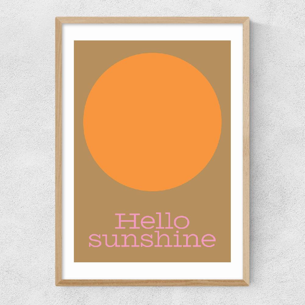 East End Prints Hello Sunshine