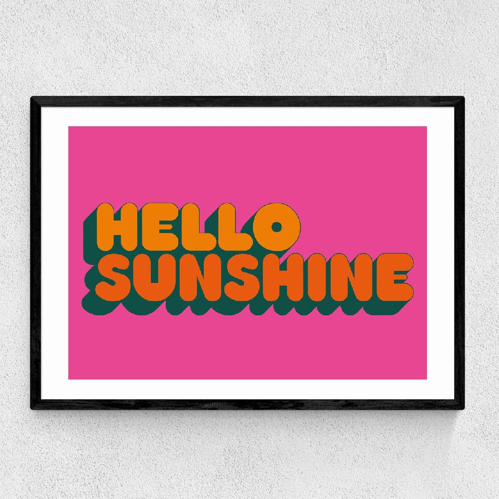 east end prints Hello Sunshine by Limbo and Ginger