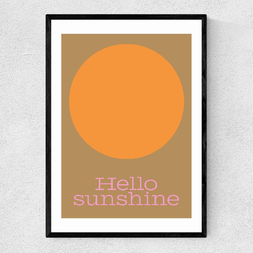 East End Prints Hello Sunshine