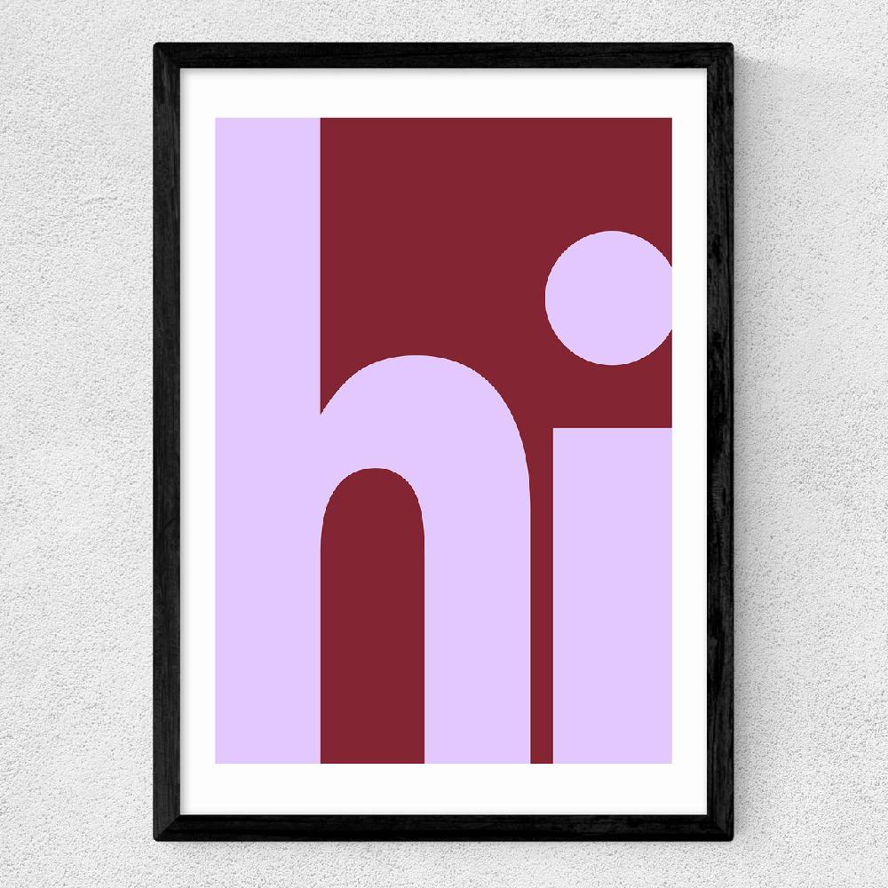 East End Prints Hi By Luxe Poster Co