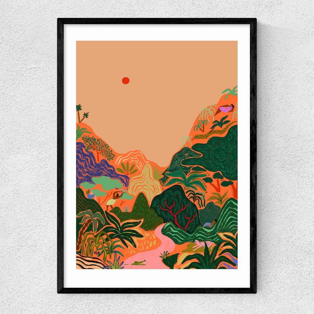 east end prints Hidden Paradise