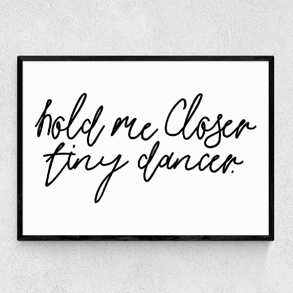east end prints Hold Me Closer