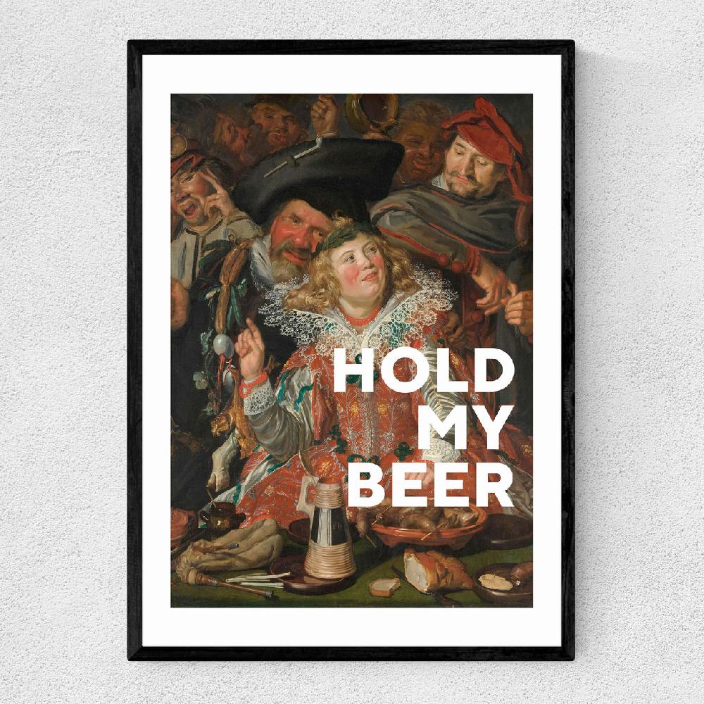 east end prints Hold My Beer