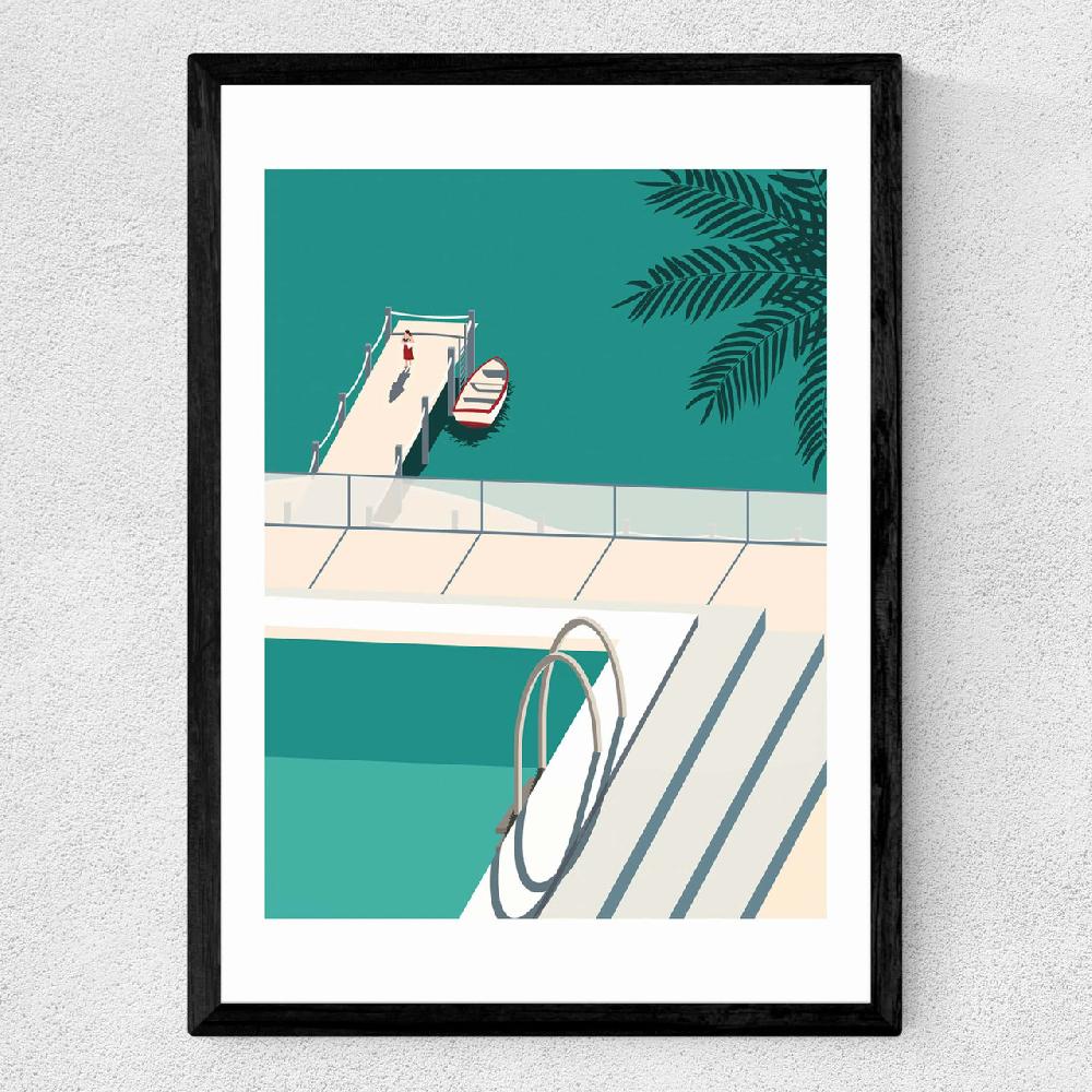 East End Prints Holiday By Keeler & Sidaway