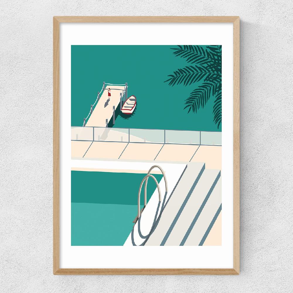 East End Prints Holiday By Keeler & Sidaway