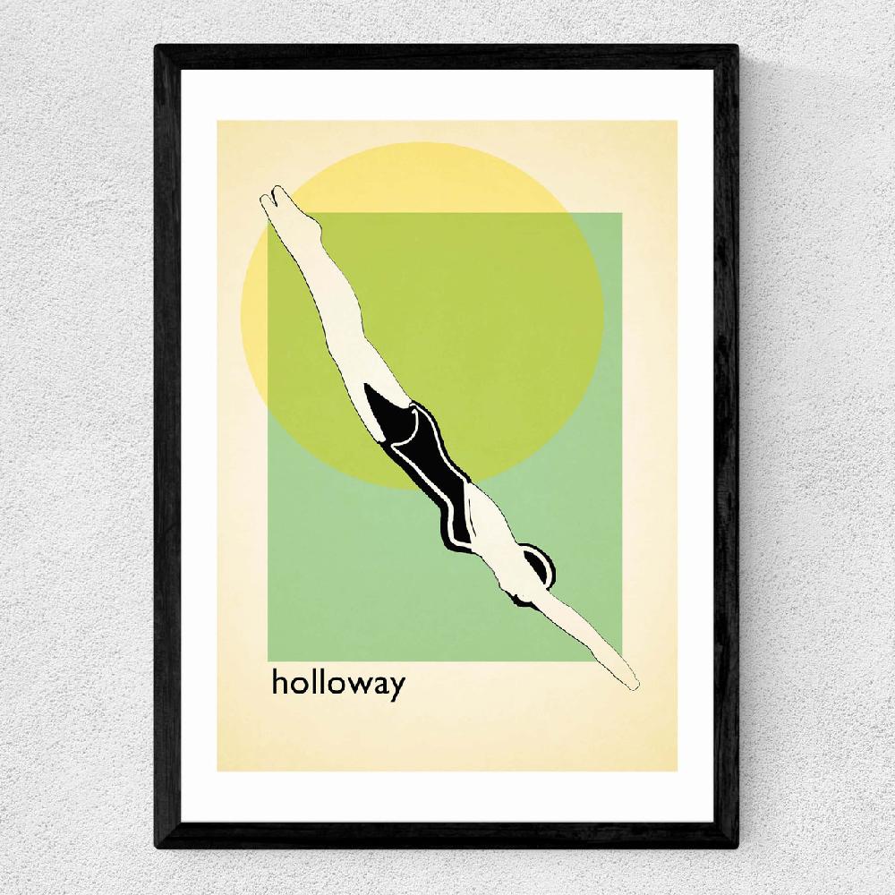 East End Prints Holloway Lido