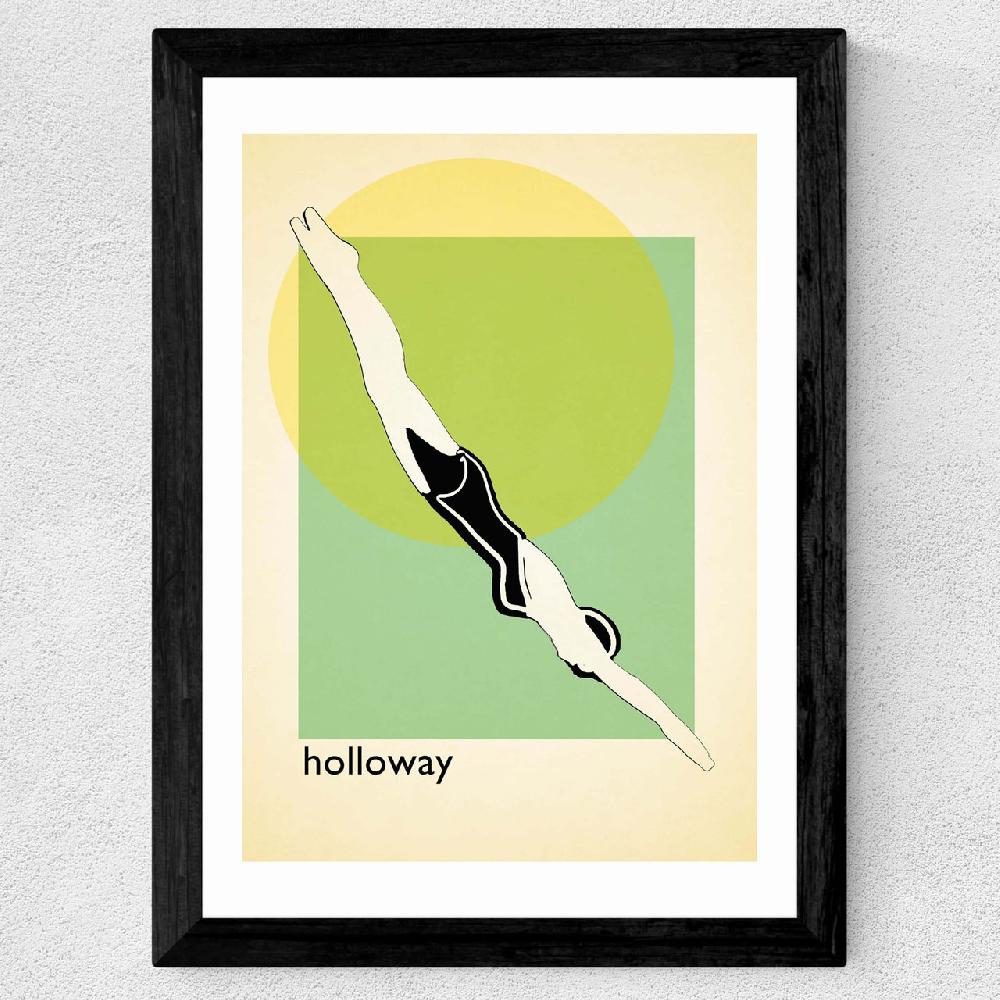 East End Prints Holloway Lido