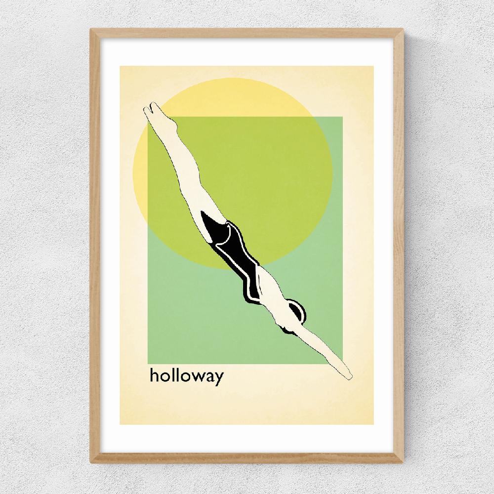 East End Prints Holloway Lido