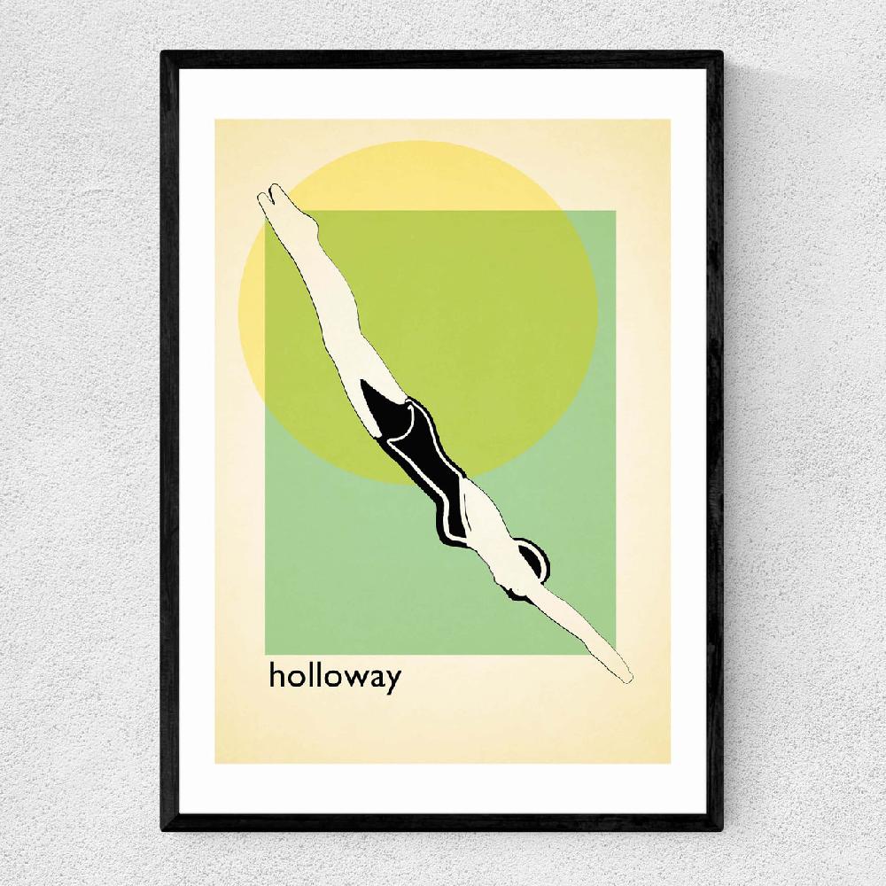 east end prints Holloway Lido