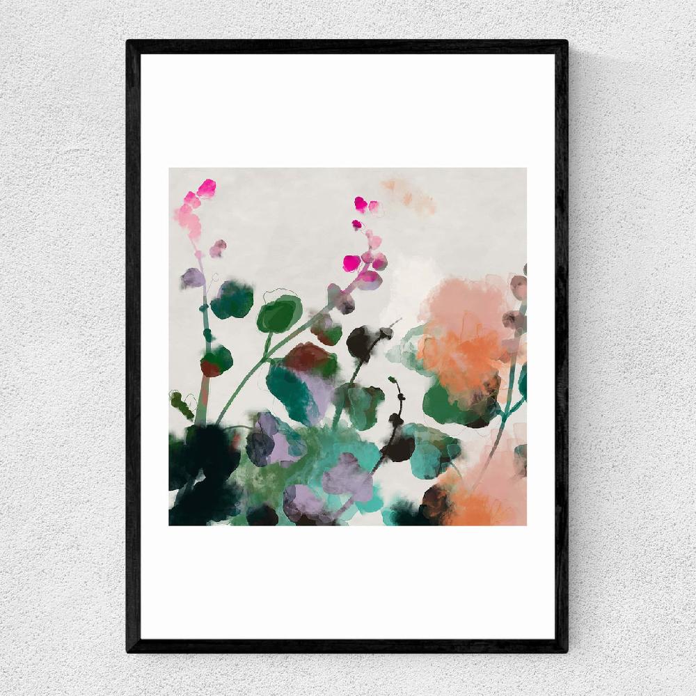 east end prints Holly Hocks