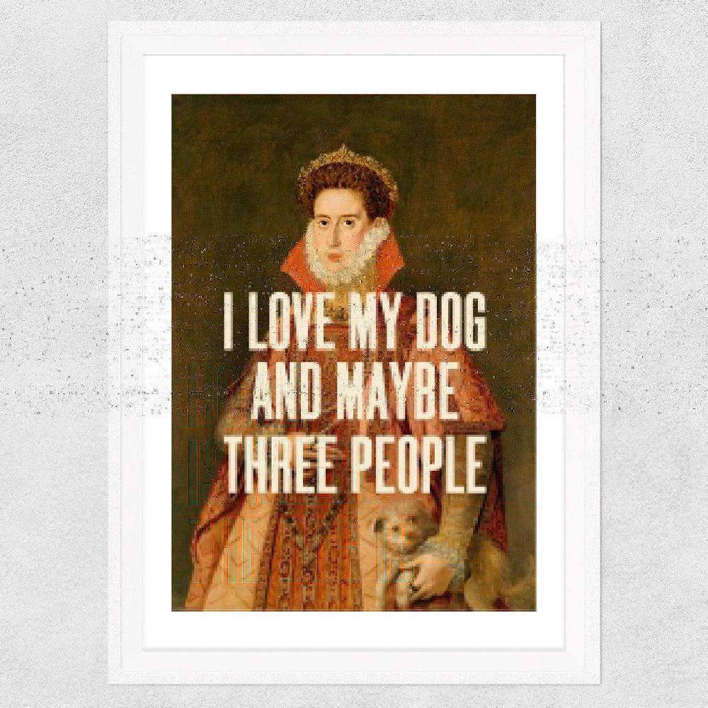 East End Prints Home Is Where The Dog Is