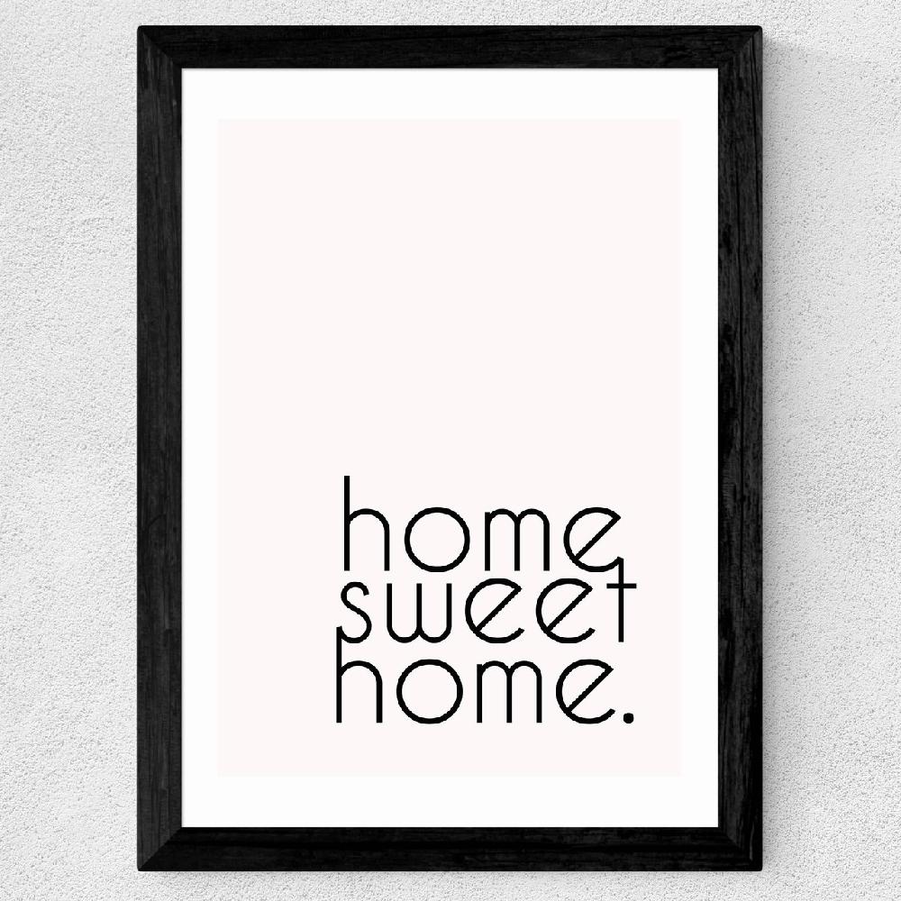 East End Prints Home Sweet Home