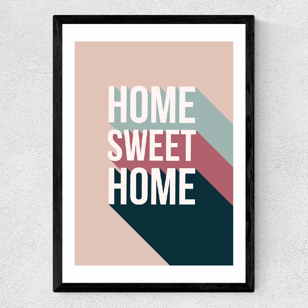 East End Prints Home Sweet Home By Native State