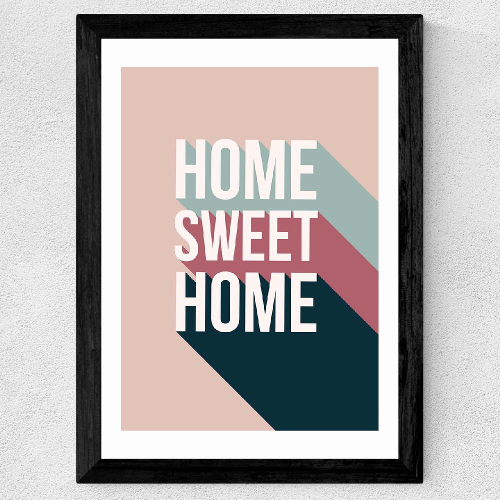 East End Prints Home Sweet Home By Native State