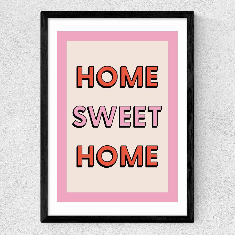 East End Prints Home Sweet Home By Studio Eleni