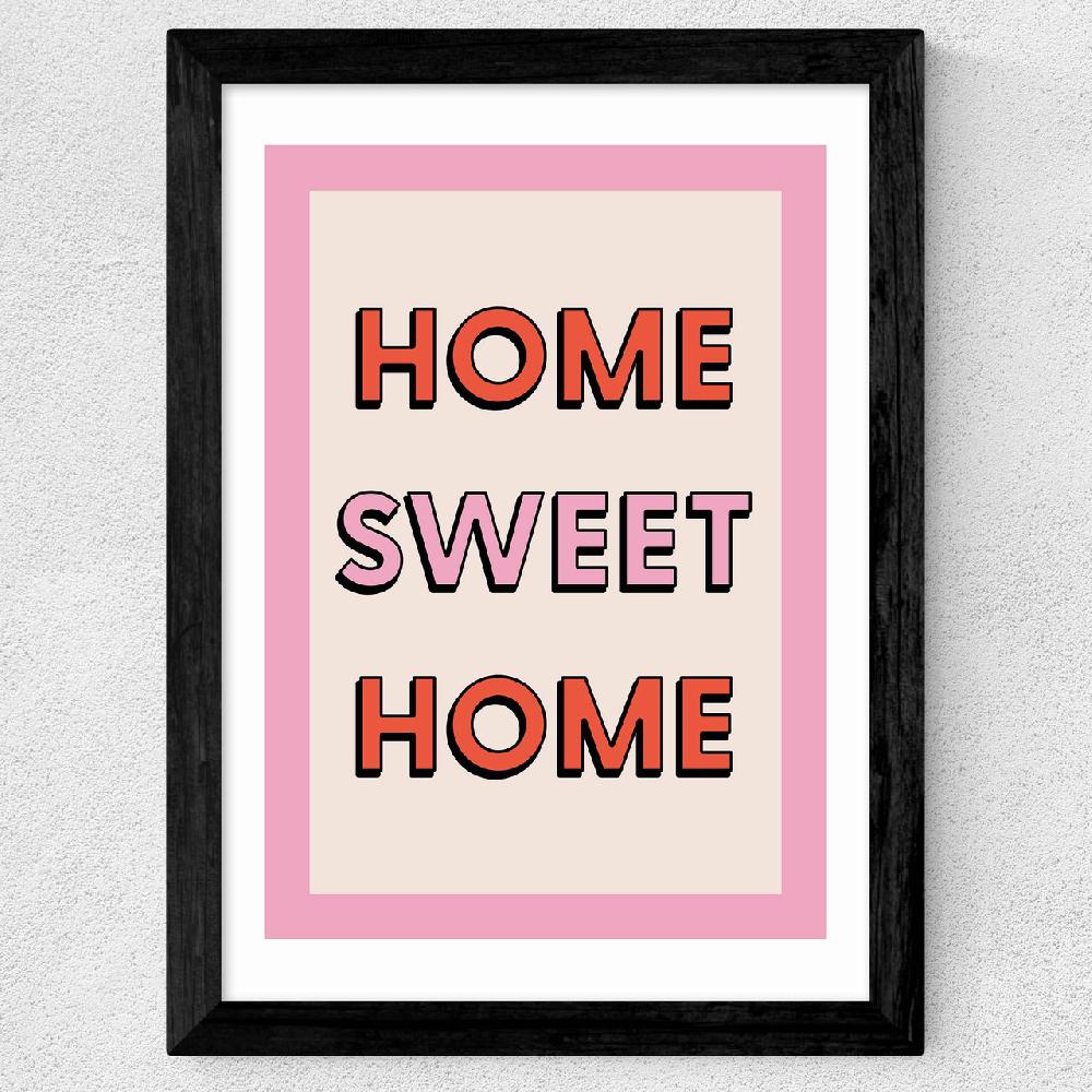 East End Prints Home Sweet Home By Studio Eleni