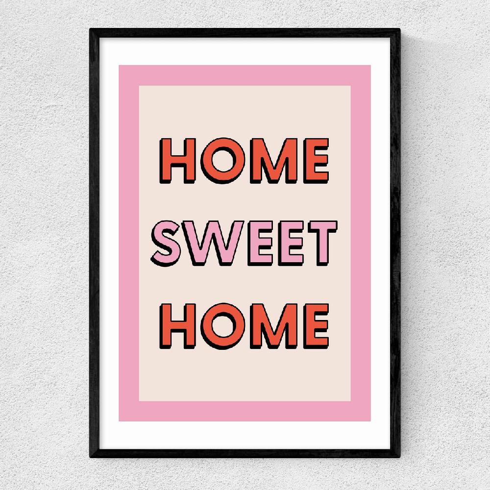 east end prints Home Sweet Home by Studio Eleni