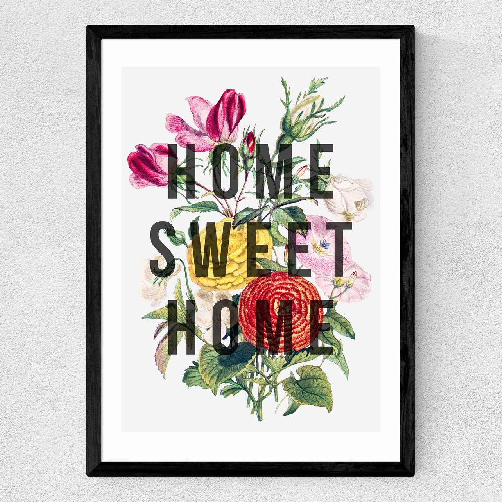 East End Prints Home Sweet Home By The 13 Prints