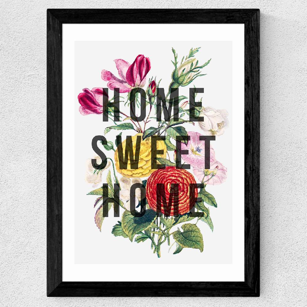 East End Prints Home Sweet Home By The 13 Prints