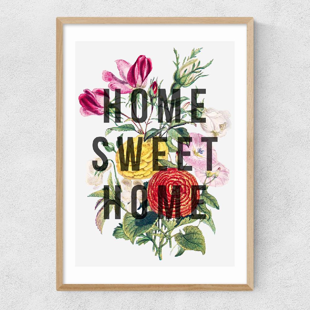 East End Prints Home Sweet Home By The 13 Prints