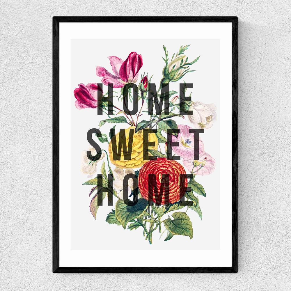 east end prints Home Sweet Home by The 13 Prints