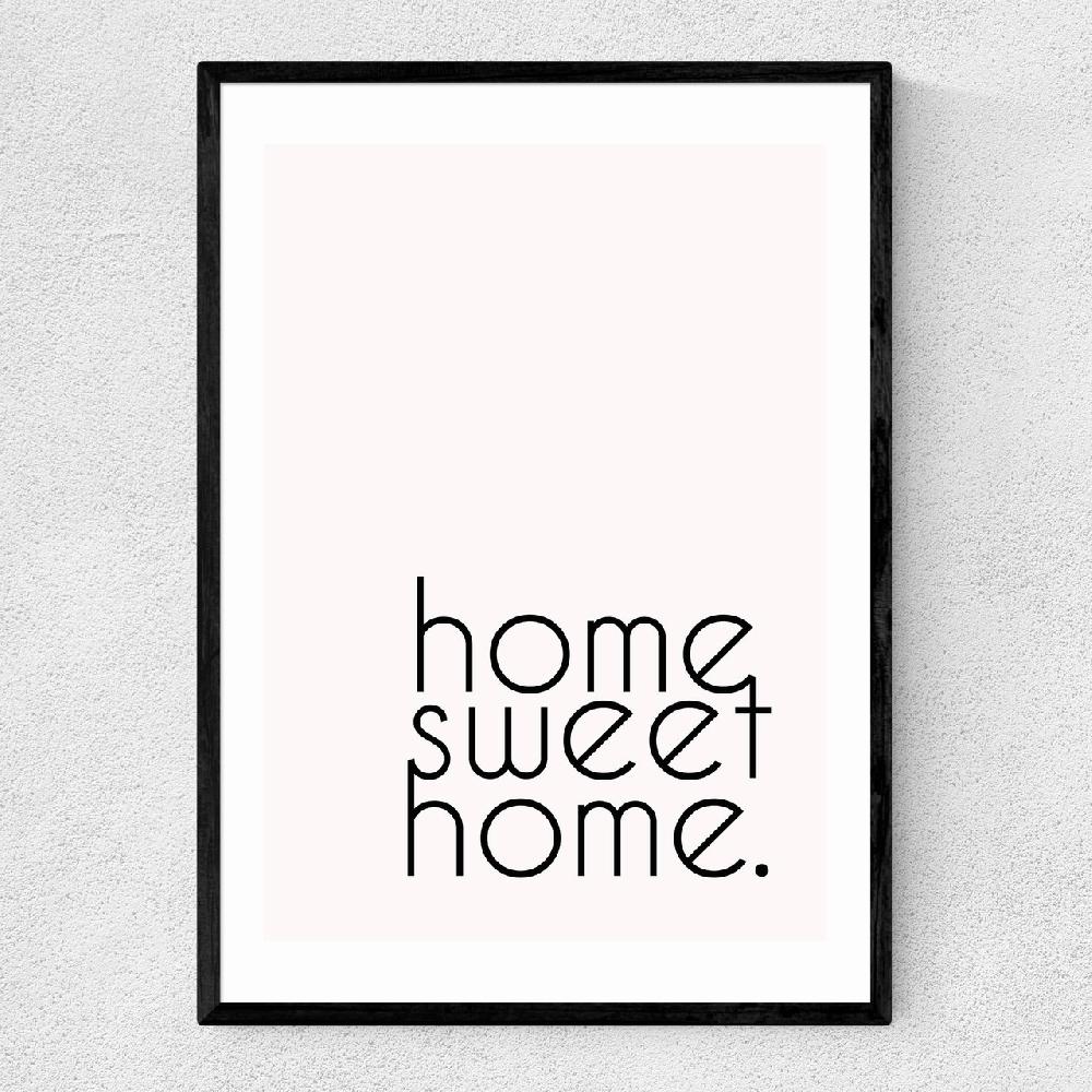 east end prints Home Sweet Home